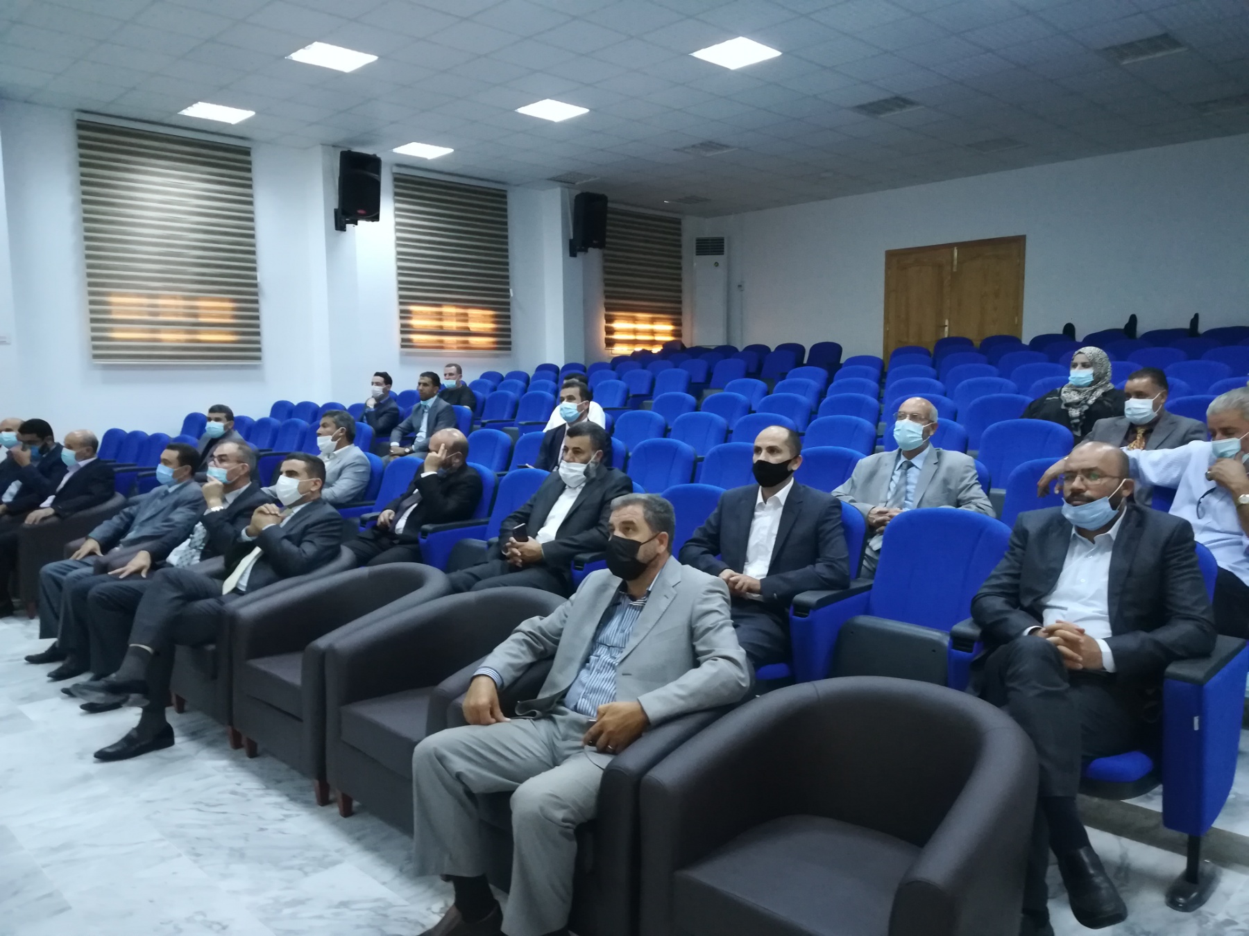 بدء عملية التدقيق لغرض الاعتماد المؤسسي