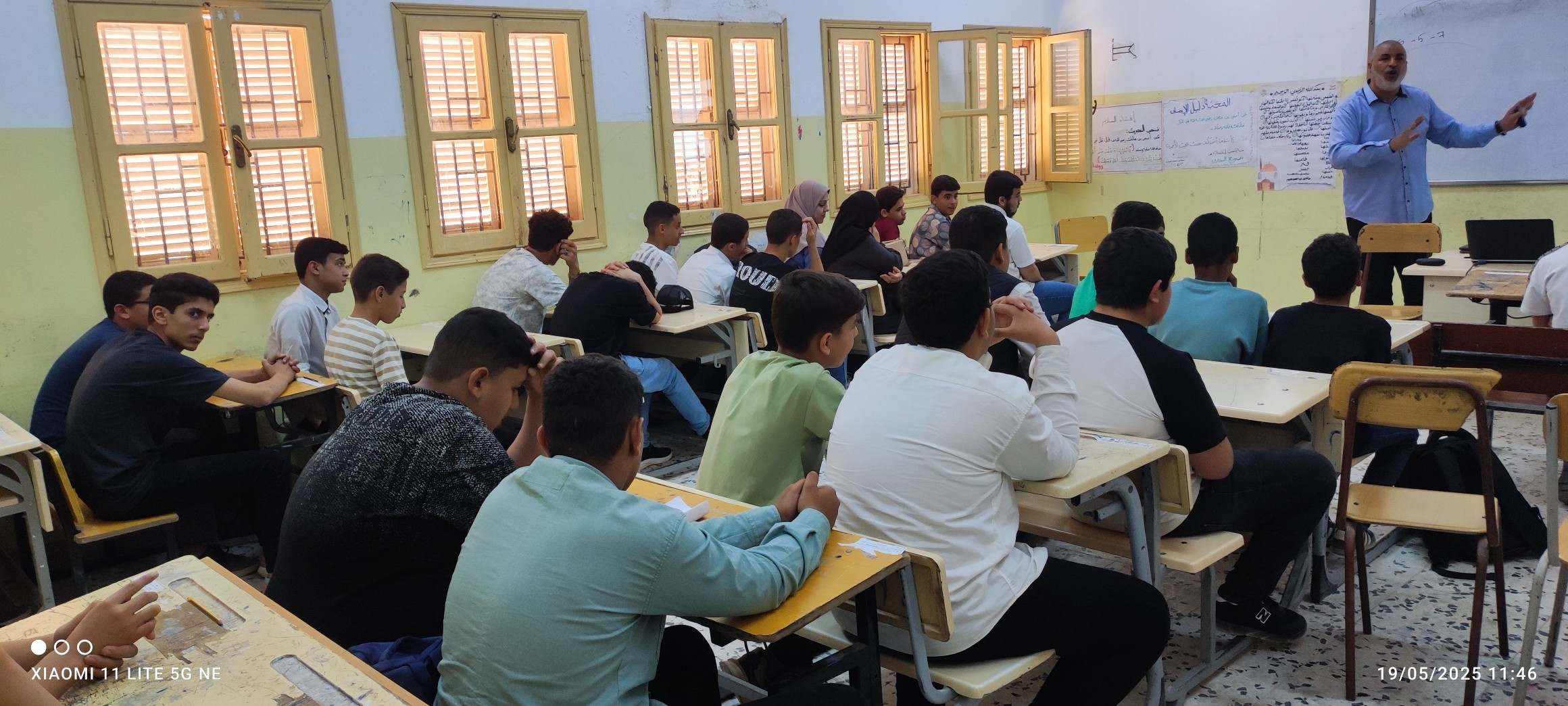 محاضرة توعوية بمدرسة شهداء السدادة