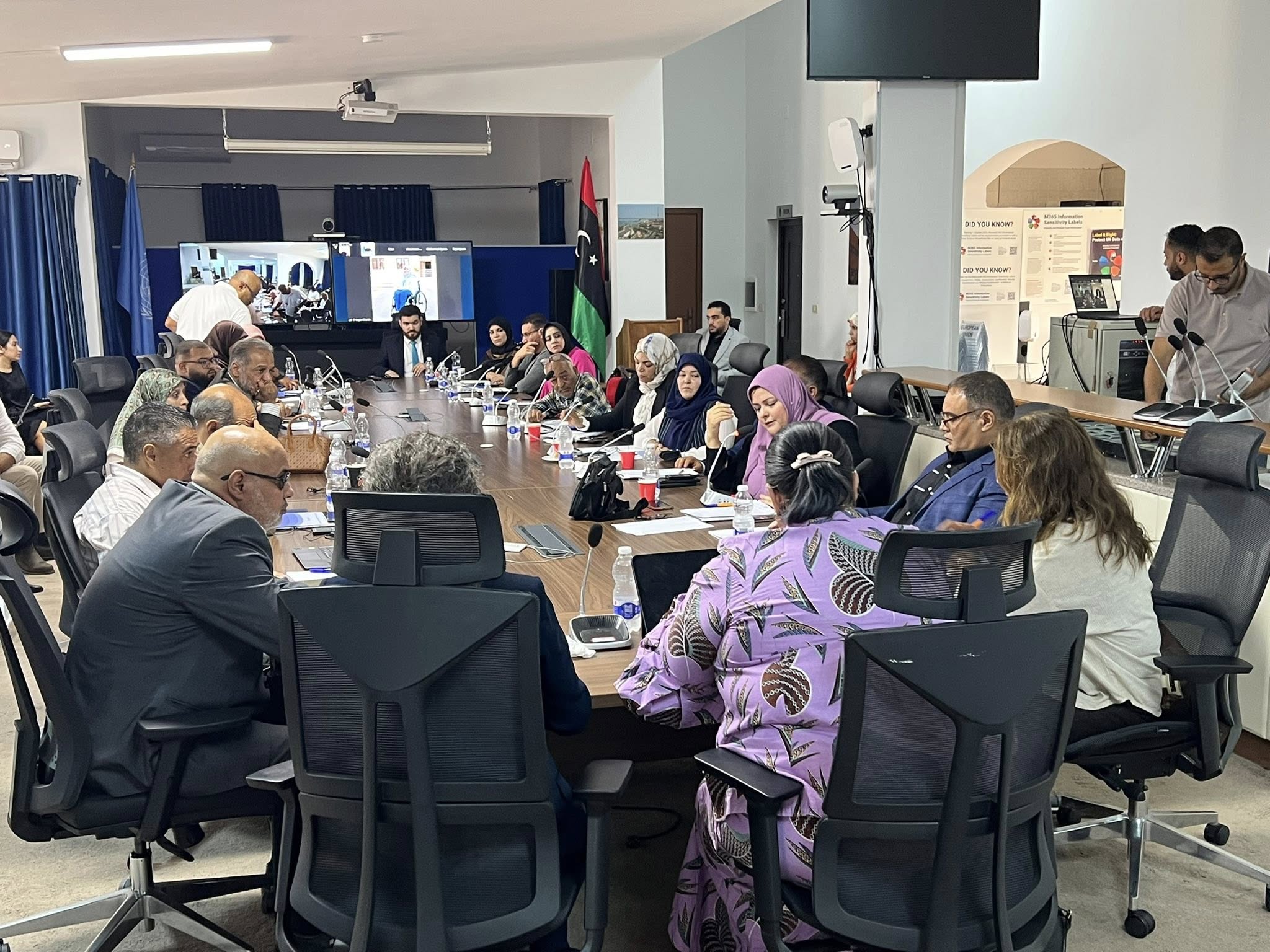 اجتماع مع الممثلة الخاصة للأمين العام للأمم المتحدة